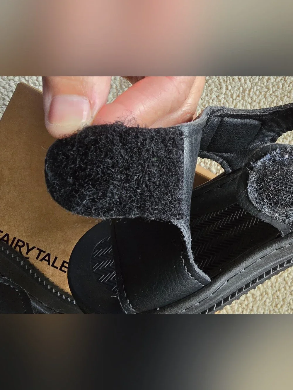 SPORT Kids Slip On With Velcro Ankle Strap